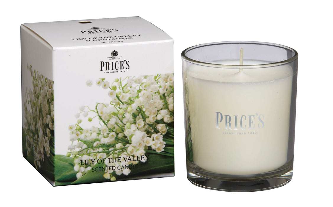 Price's brand Candle Jar - Lily of the Valley