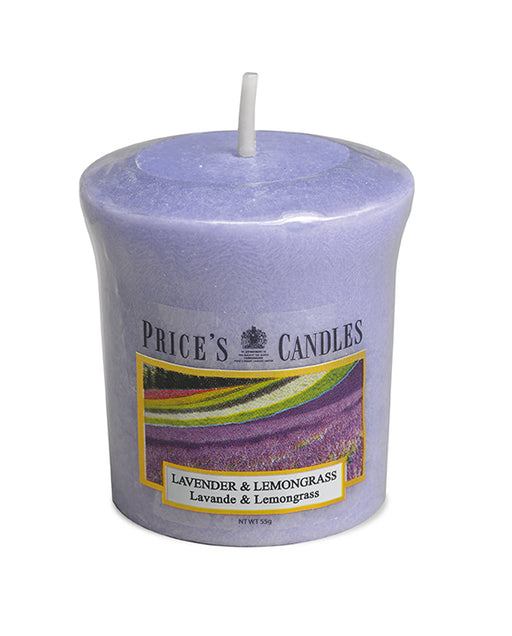 Price's brand Votive Candle - Lavender & Lemongrass