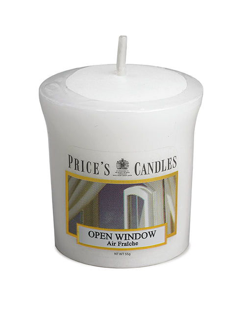 Price's brand Votive Candle - Open Window