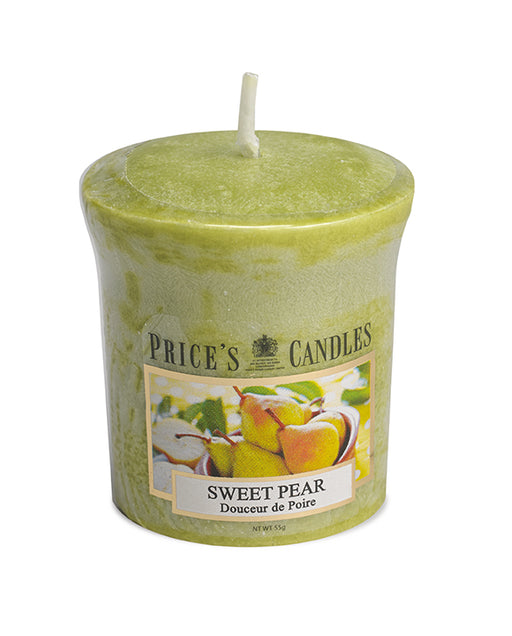 Price's brand Votive Candle - Sweet Pear