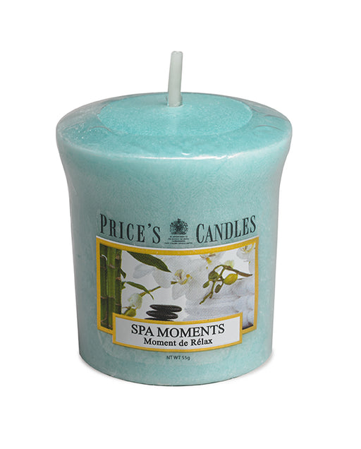 Price's brand Votive Candle - Spa Moments