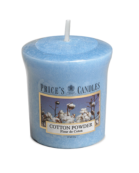 Price's brand Votive Candle - Cotton Powder