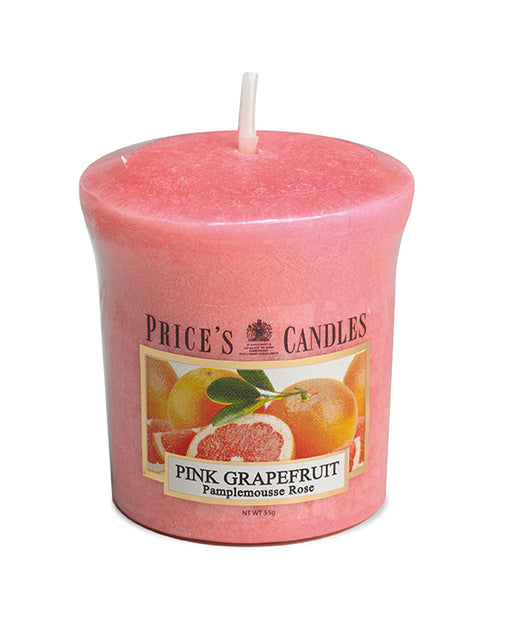 Price's brand Votive Candle - Pink Grafruit