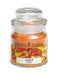 Price's brand Medium Candle Jar with Lid - Amber