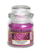 Price's brand Medium Candle Jar with Lid - Damson Rose