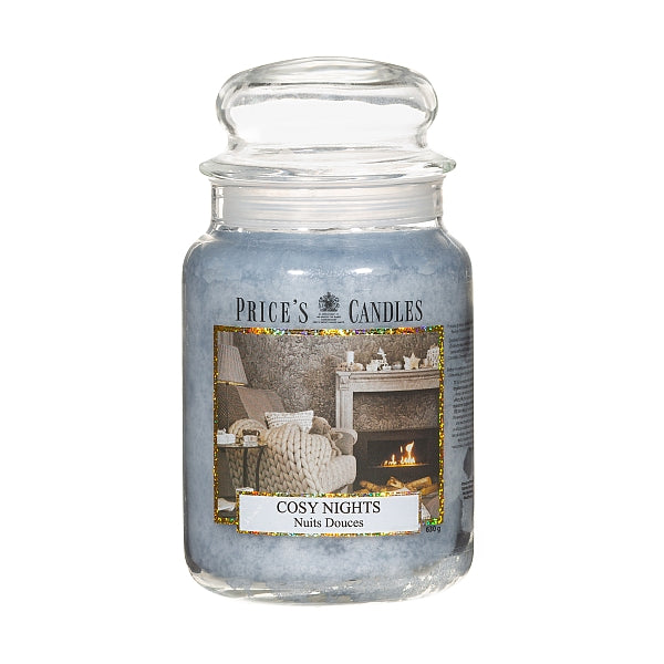 Price's brand Cosy Nights Candle Large Jar