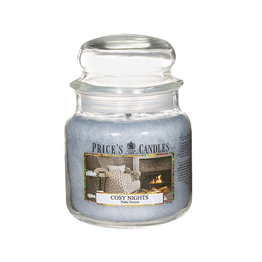 Price's brand Cosy Nights Scented Candle Medium Jar