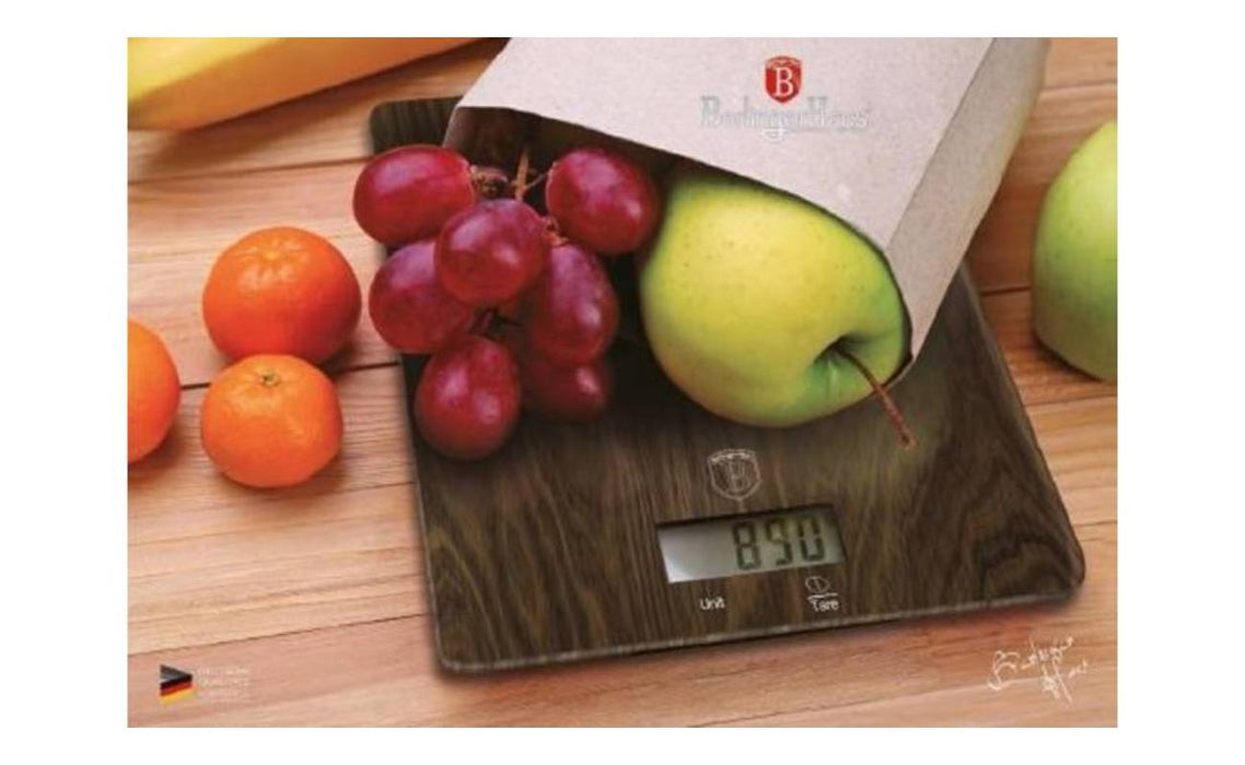 Berlinger Haus 5kg Electronic Kitchen Scale - Original-Wood