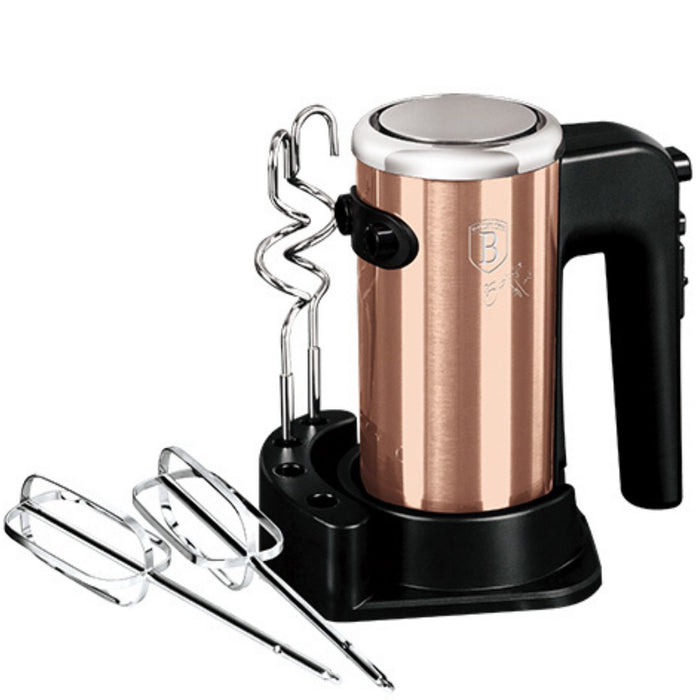 Berlinger Haus Hand Mixer with Stand - Rose-Gold