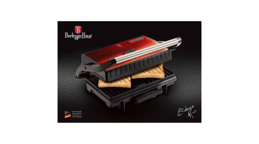 Berlinger Haus Electric Grill - Burgundy