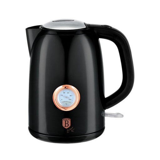 Berlinger Haus brand Black Rose Electric Kettle with Thermostat - 1.7L