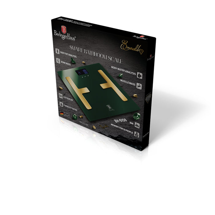 Berlinger Haus Weight and Fat Scale - Green