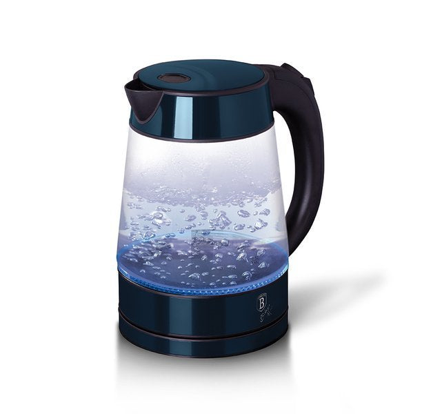 Berlinger Haus brand Aquamarine Electric Glass Kettle - 1.7L