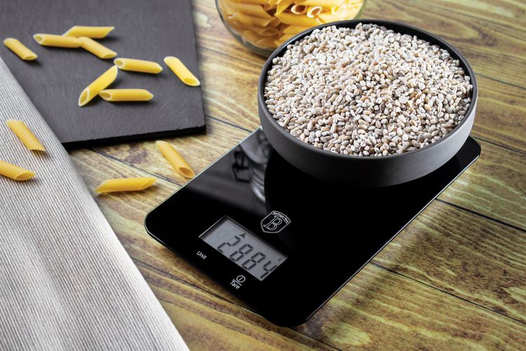 Berlinger Haus Electronic Kitchen Scale - Black-Silver