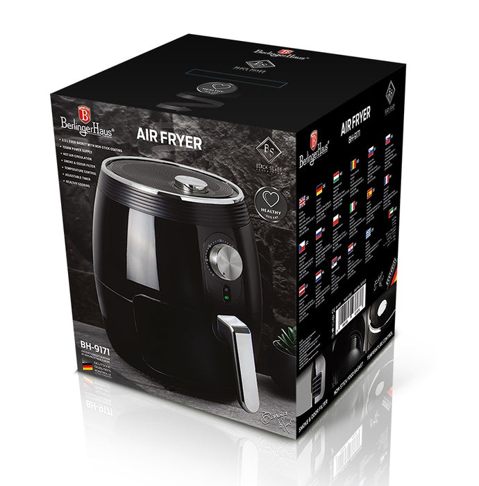 Berlinger Haus Air Fryer - Black-Silver