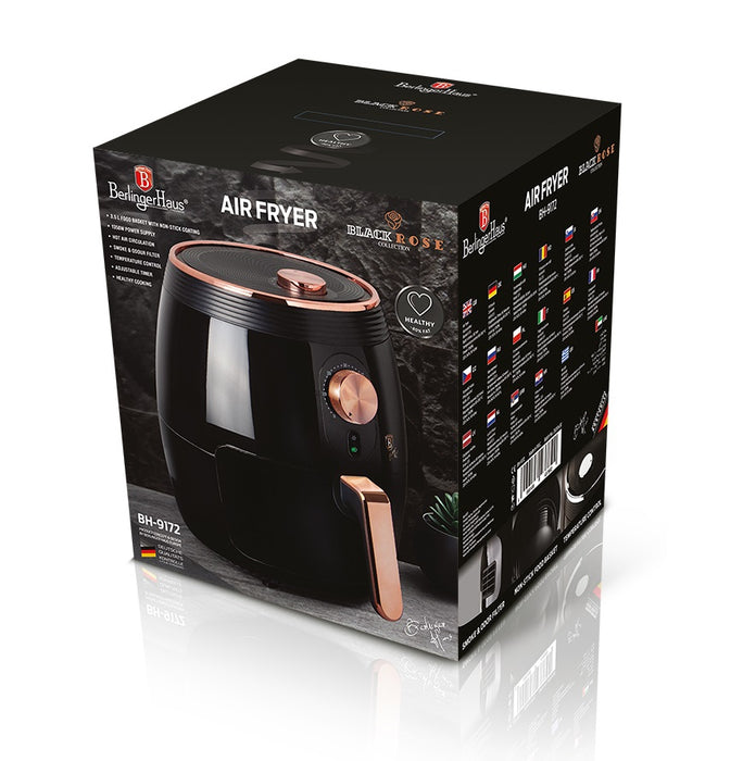 Berlinger Haus Air Fryer - Black-Rose