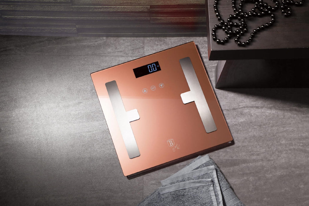 Berlinger Haus brand Bathroom Scale - Rose Gold Edition