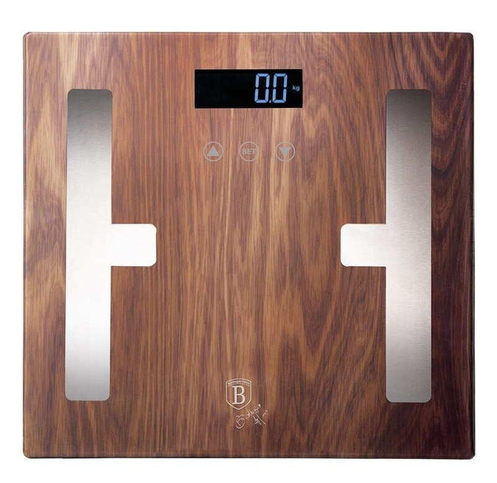 Berlinger Haus Weight and Fat Scale - Brown