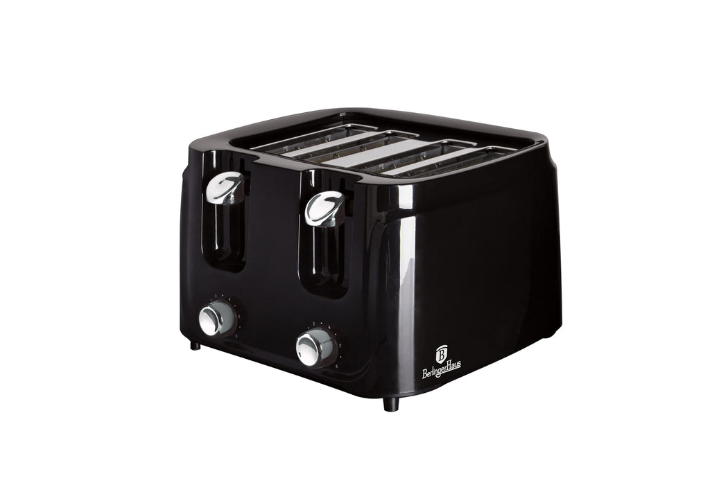 Berlinger Haus 4-Slot Toaster - Black-Silver