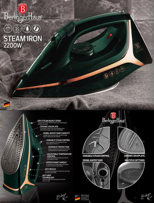 Berlinger Haus brand Iron - Emerald