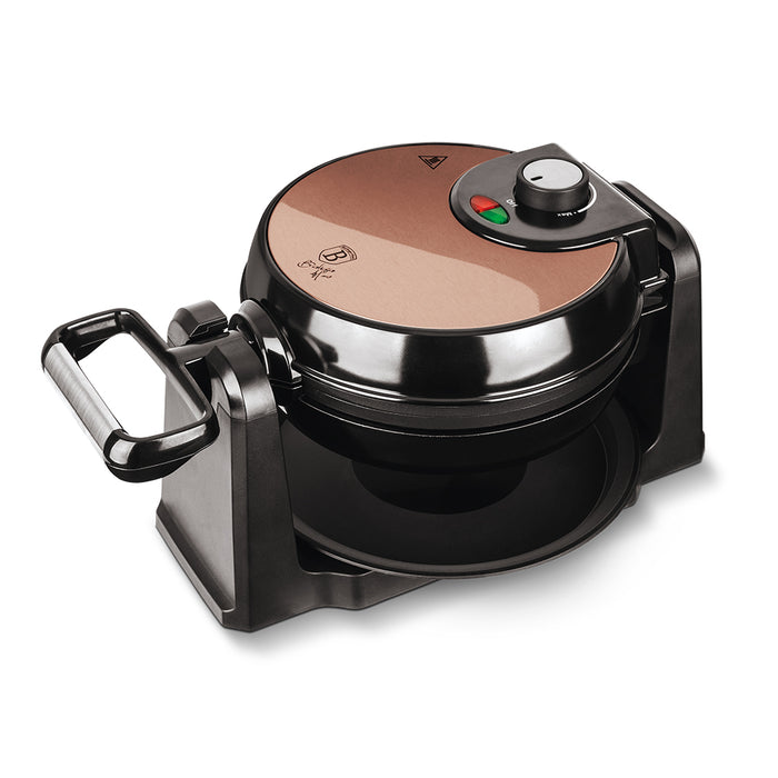 Berlinger Haus Rotatable Waffle Maker with Base - Black-Rose