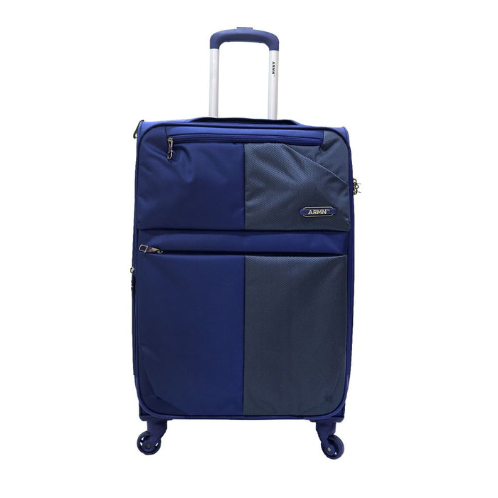 ARMN Flexis 20 Inch Canvas Luggage - Navy