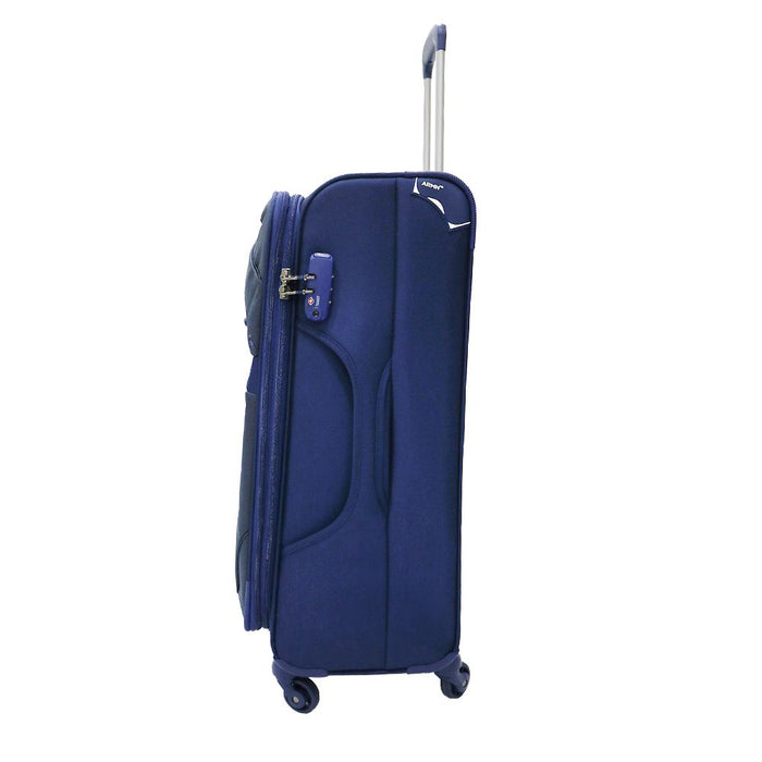 ARMN Flexis 20 Inch Canvas Luggage - Navy