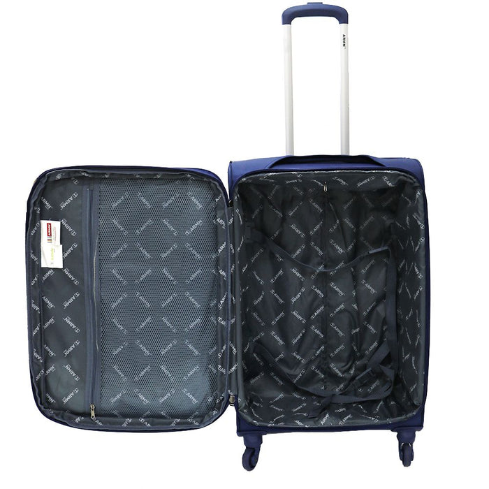 ARMN Flexis 20 Inch Canvas Luggage - Navy