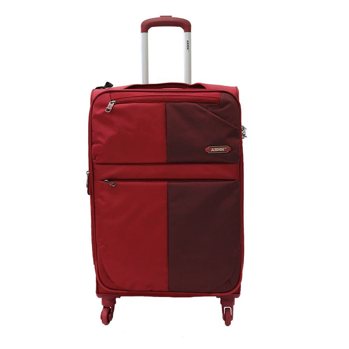 ARMN Flexis 20 Inch Canvas Luggage - Red