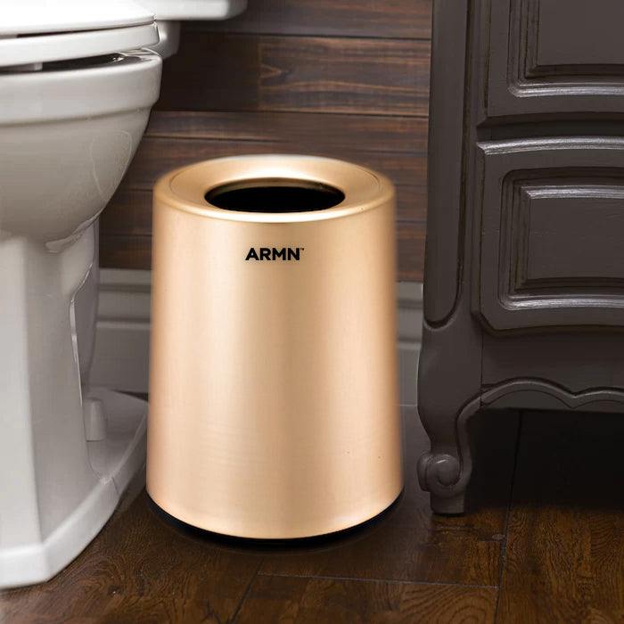 ARMN brand Tramontina 9.4L Waste Bin - Champagne