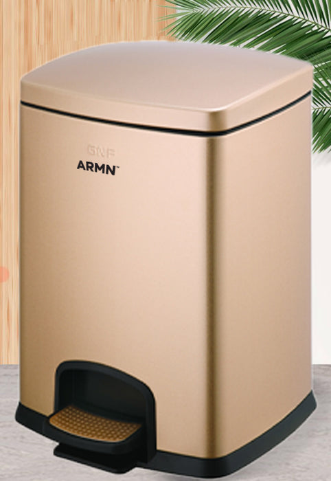 ARMN brand Tramontina 5L Waste Bin - Champagne