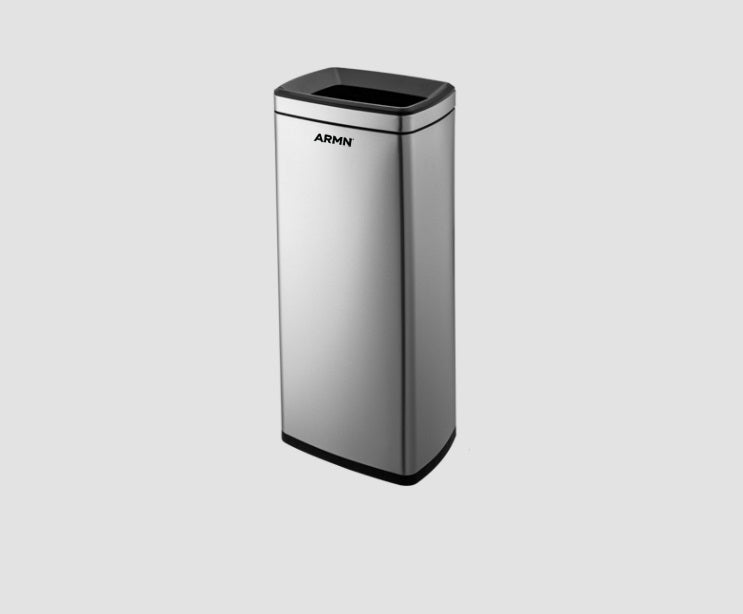 ARMN brand Tramontina 25L Waste Bin - Silver