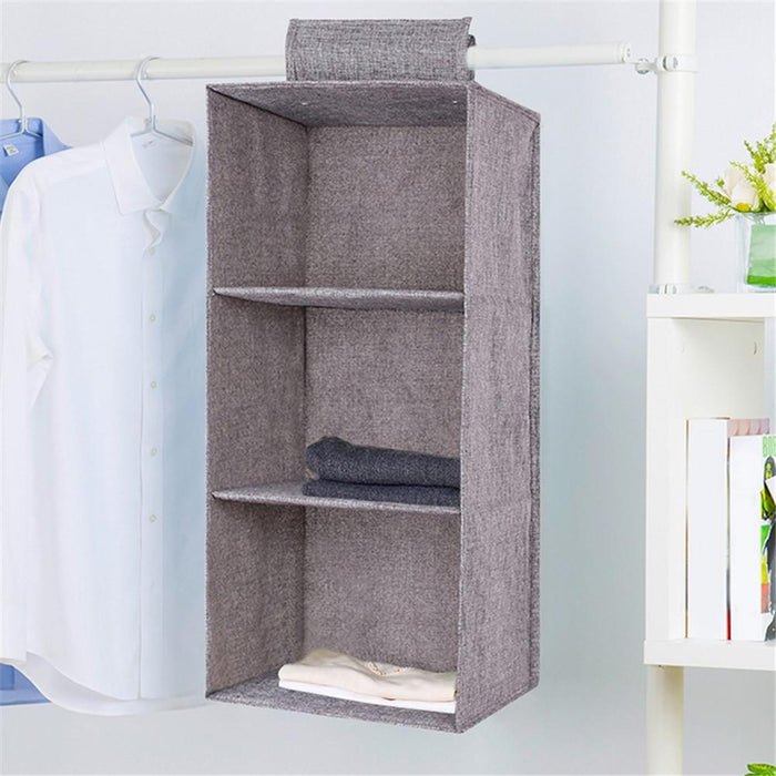 ARMN TidyFold Storage Rack with 9 Shelves, 63*27*27 cm - Gray