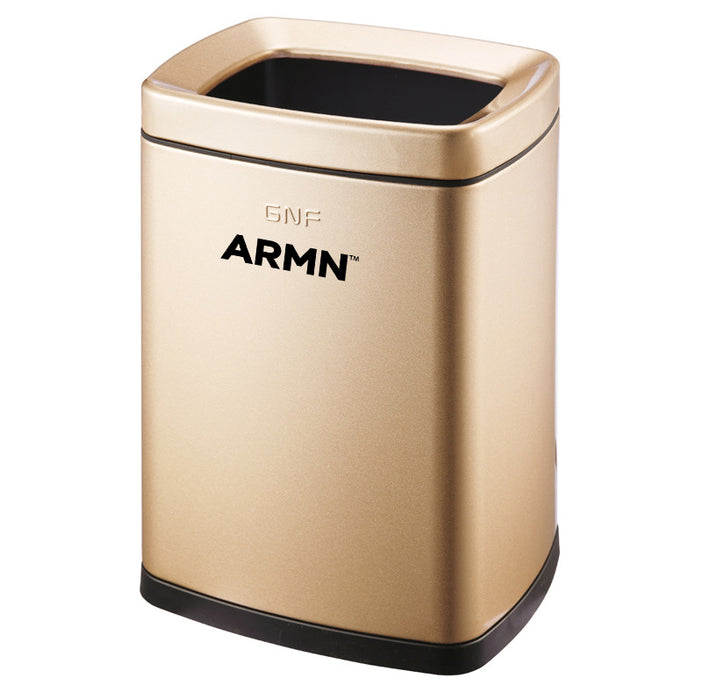 ARMN brand Tramontina 6L Open Top Waste Bin - Champagne