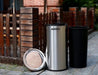 ARMN brand Tramontina 50L Swing Top Waste Bin - Silver