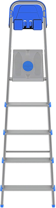 Colombo Atlantica 5 Step Ladder - Silver