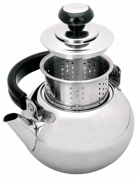 Ibili Prisma 0.9L Steel Tea/Coffee Pot