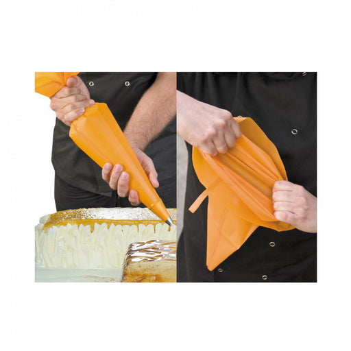 Ibili brand 40cm Flexible Pastry Bag - Orange