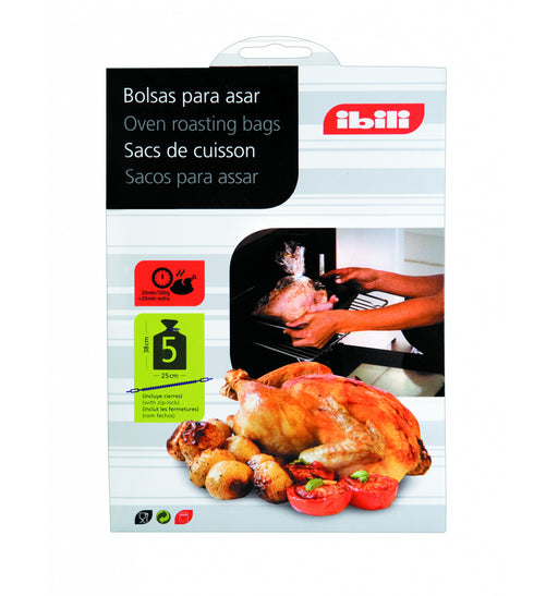 Ibili brand Set of 5 Oven Roasting Bags