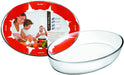 Ibili brand Kristall 23x16cm Oval Glass Tray