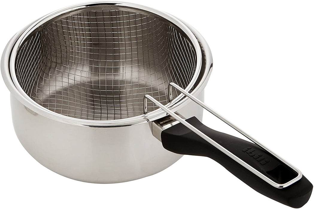 Ibili brand 18cm Saucepan with Basket