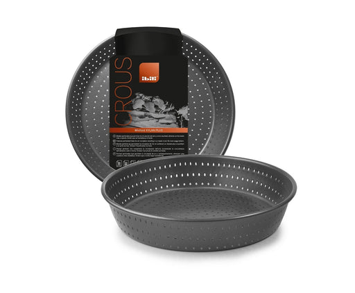 Ibili brand Crous 24cm Round Perforated Pie Mold