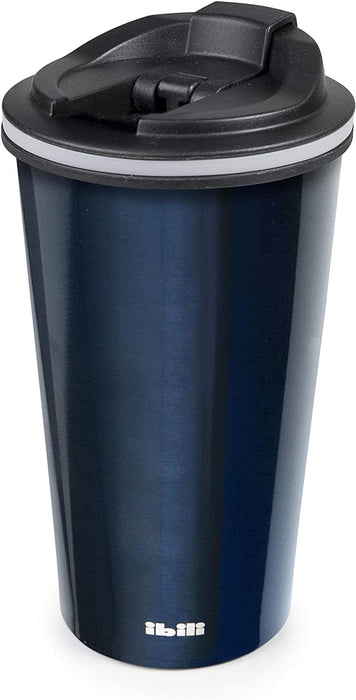 Ibili brand Vaso 410ml Vacuum Mug - Blue