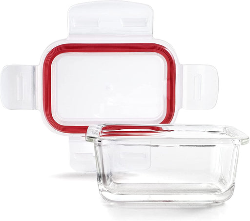 Ibili brand Borosilicato 160ml Food Container - Red