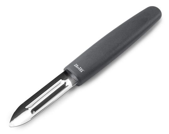 Ibili brand Basic 16cm Potato Peeler - Black