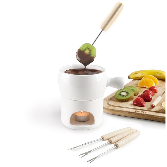 Ibili brand Chocolate/Cheese Fondue Set