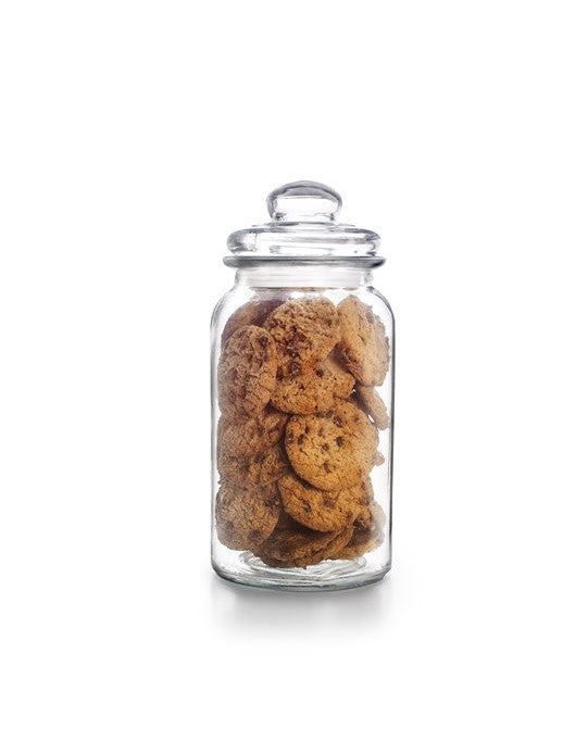 Ibili brand 1250ml Glass Jar