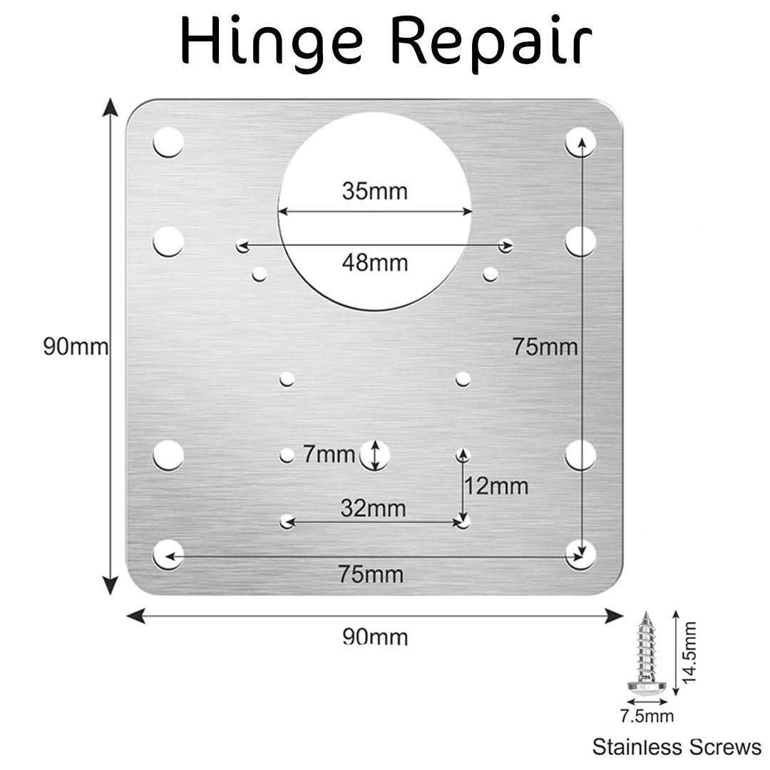 Hinge Repair 1PC Bashiti Hardware