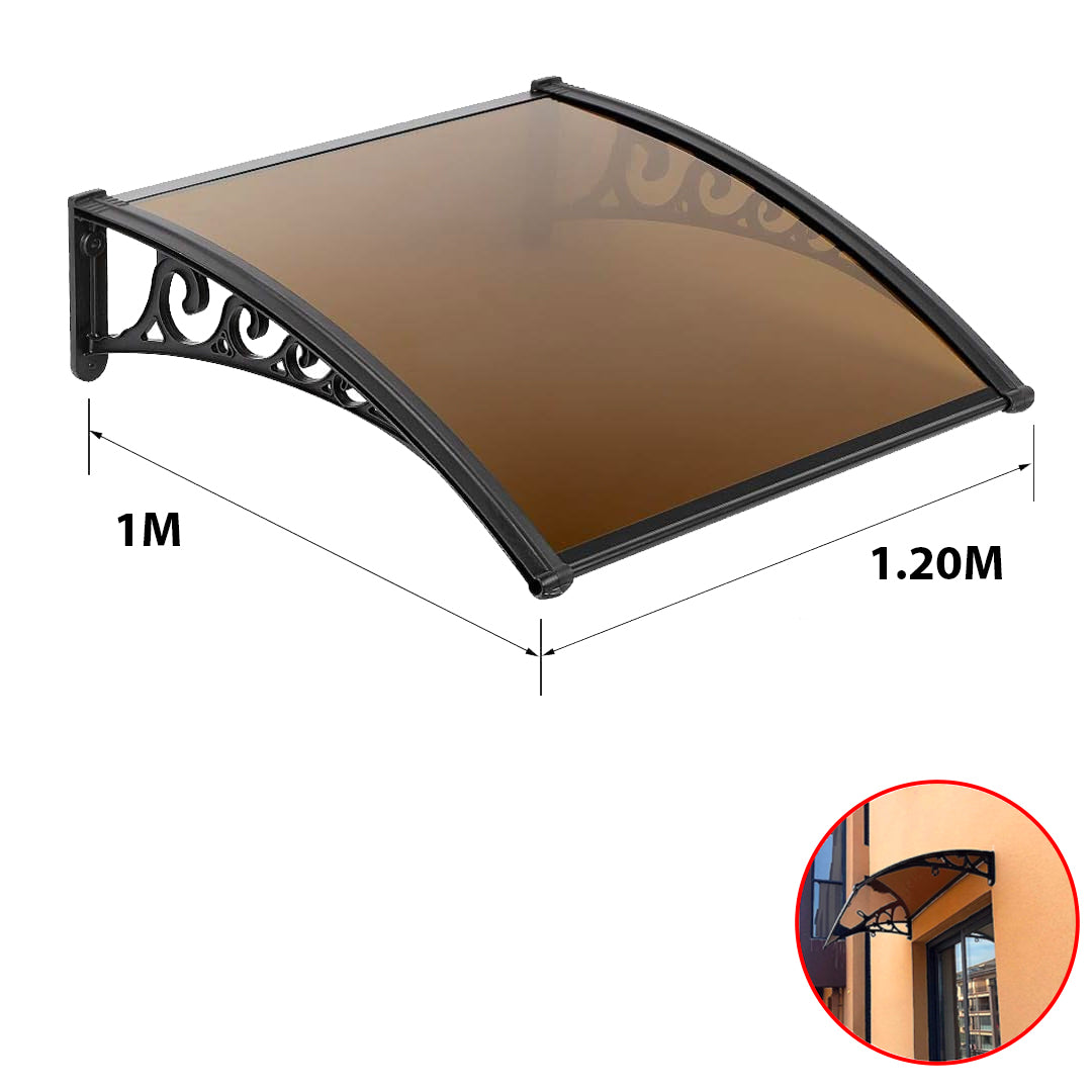 Canopy for Doors, Windows and Patios Awning 1X1.20M Bashiti Hardware