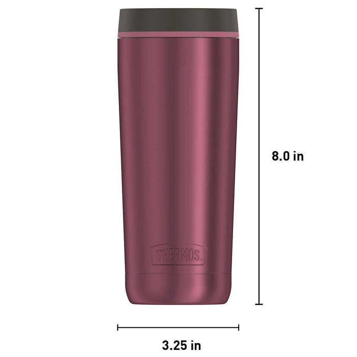 Leak-proof and insulated stainless steel thermos cup - 2 pieces 